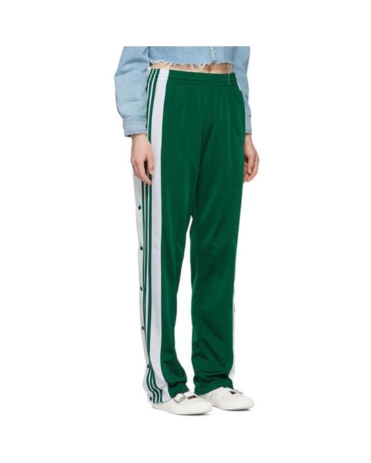 adidas Originals Green Og Adibreak Track Pants | Lyst