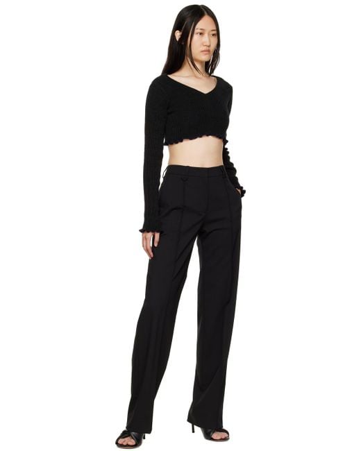 Jacquemus Black & Navy 'la Maille Santon' Sweater