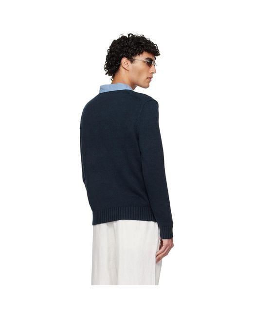 Polo Ralph Lauren Blue 'Polo Bear' Sweater for men