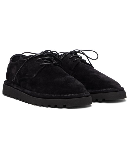 MARSELL Gomme Black Suede Derbys for men