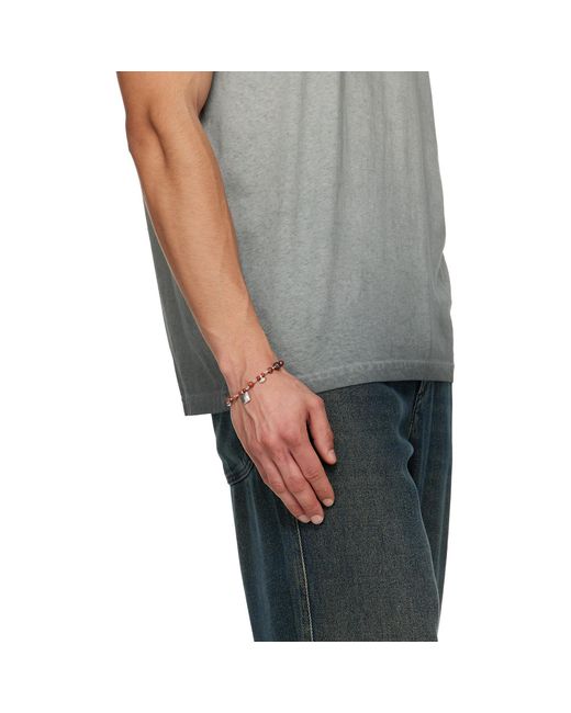 Isabel Marant Black Stone Bracelet for men