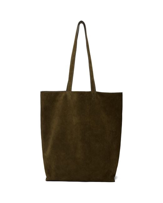 A.P.C. Green Khaki Cabas Maiko Tote