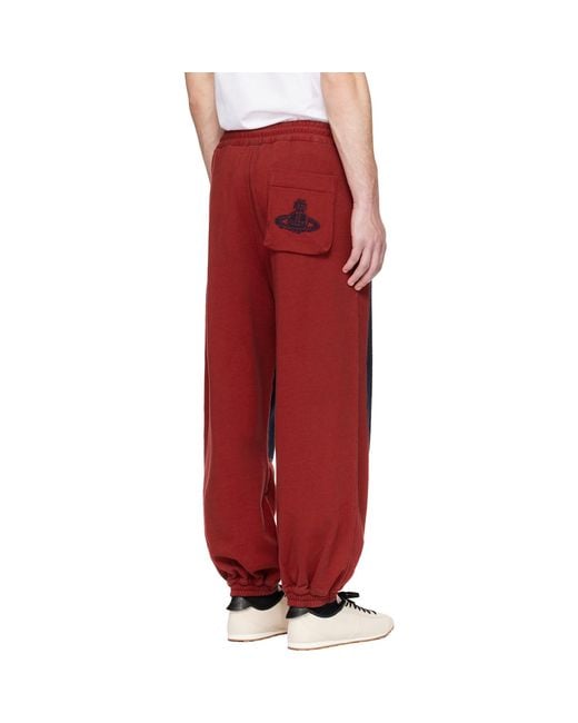 Vivienne Westwood Red Ibiza Sweatpants for men