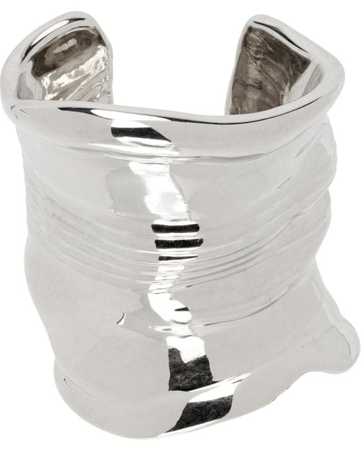 Jean Paul Gaultier White Distorted Can Bracelet
