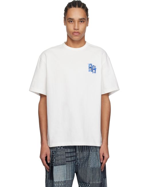 Adererror White Significant Trs Tag 06 T-Shirt for men