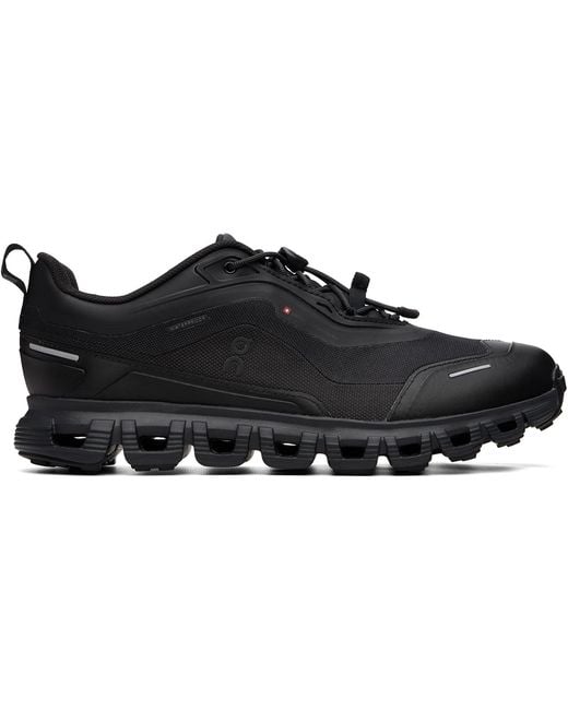 On Shoes Black Cloud 6 Waterproof Sneakers for men