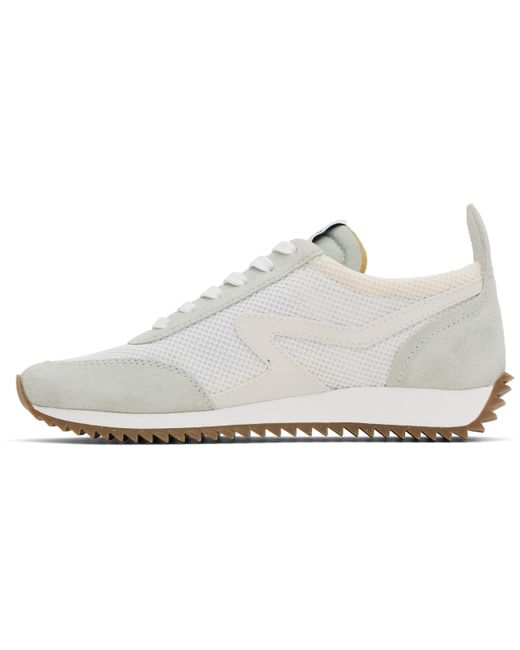 Baskets Rétro De Course Blanc Cassé Et Vert Rag & Bone en coloris Black