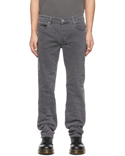 Ksubi Denim Hazlow Hardwire Jeans in Grey (Grey) for Men - Lyst