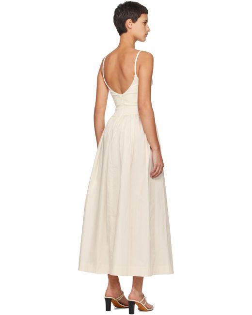 Esse Studios Black Off- Tri Knit Maxi Dress