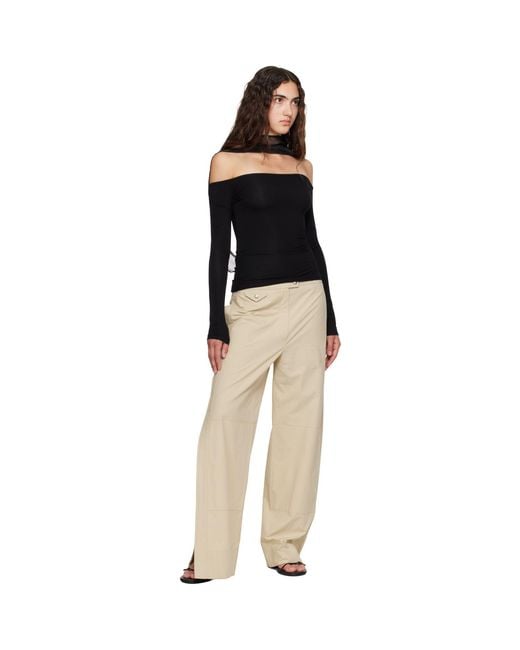 Belle Anna Black Sombra Top