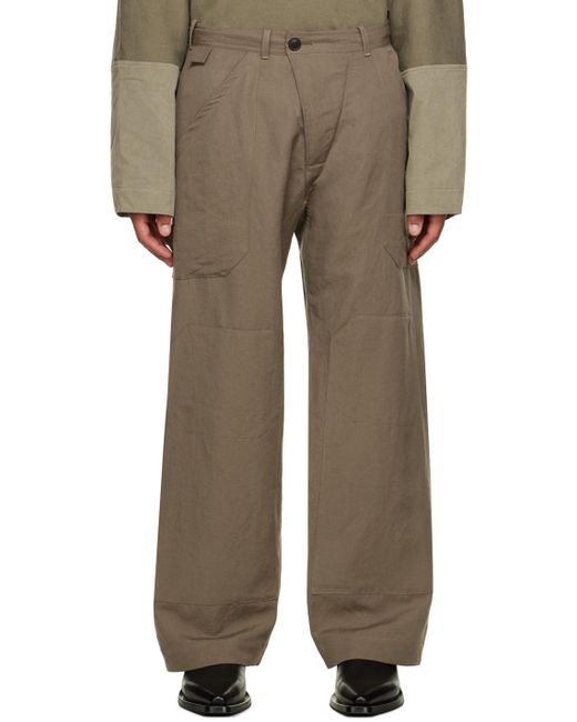 Jan Jan Van Essche Natural Taupe #75 Trousers for men