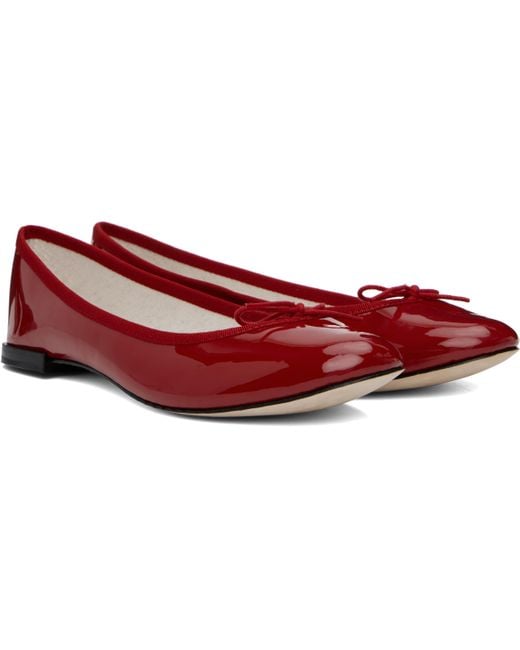 Repetto レッド Cendrillon バレエシューズ Black