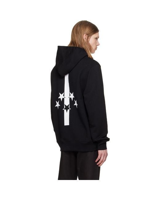 JKEEFER Black 'Heretics Flag' Hoodie for men