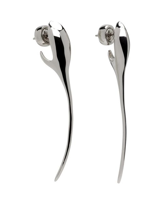 Givenchy Black Maple Seed Earrings