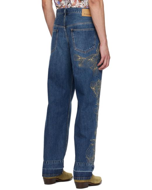 Isabel Marant Blue Juro Jeans for men