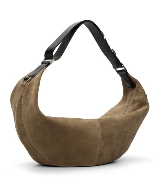 Lemaire Brown Taupe Quiver Clip Bag for men