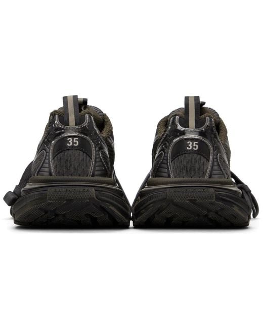 Balenciaga Black Gray & Brown 3xl Sneakers