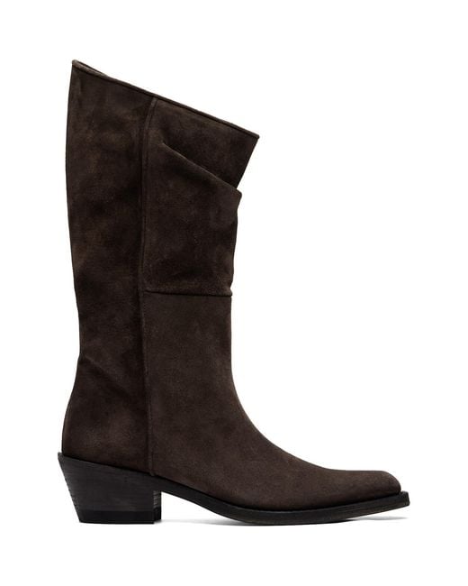 Khaite Brown Clive Boots