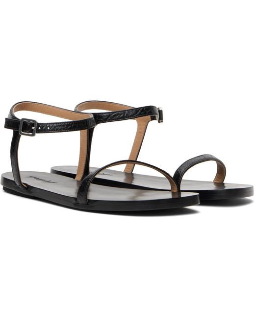 Marsèll Black Sottile Sandals
