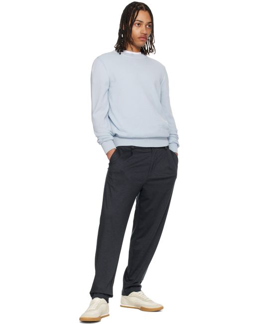 Baskets Basses Blanc Et Taupe À Garnitures En Suède Boss pour homme en coloris Black