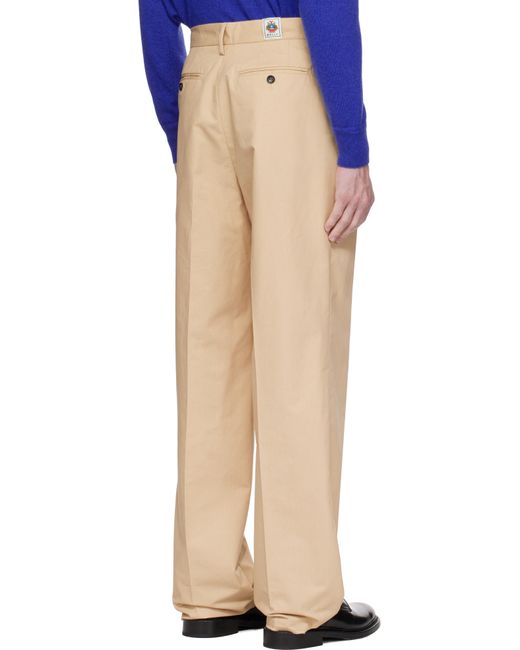 Bally Blue Canvas Trousers for men