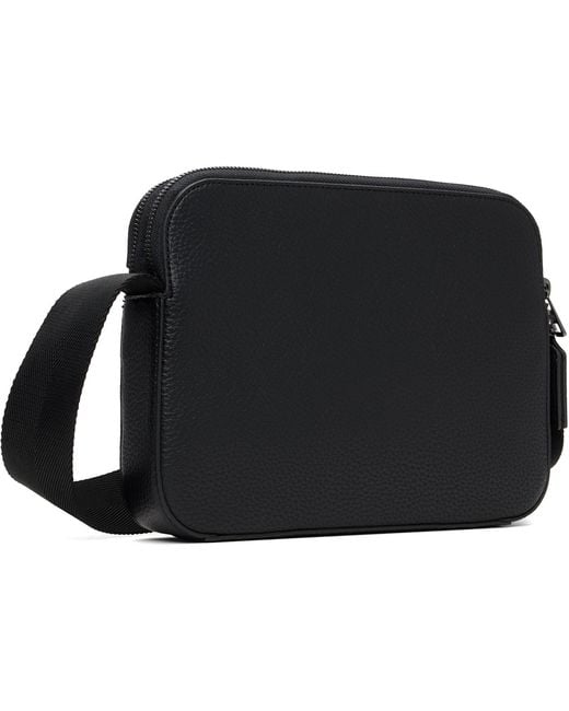 HUGO Black Logo Hardware Bag for men