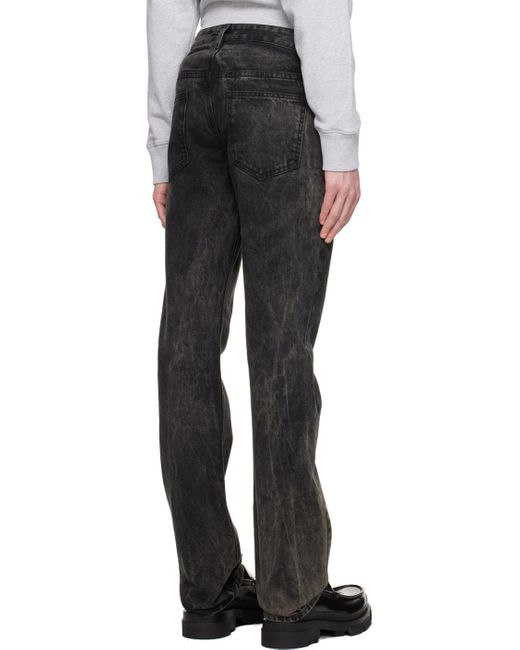 Givenchy Black Marbled Jeans for men