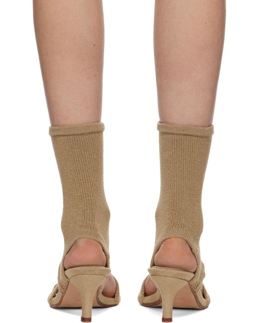 Sandales à petit talon s exclusives à ssense Isa Boulder en coloris Brown