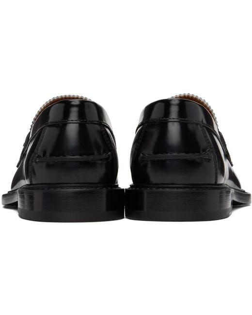 Burberry Black Vintage Check Loafers for men