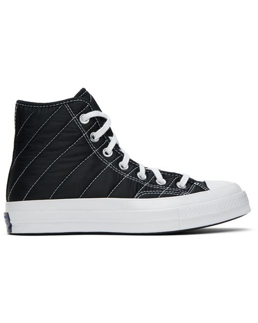 Converse Black Chuck 70 Faux Fur Sneakers for men