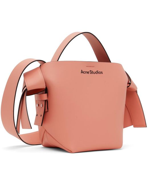 Acne Pink Musubi Mini Shoulder Bag