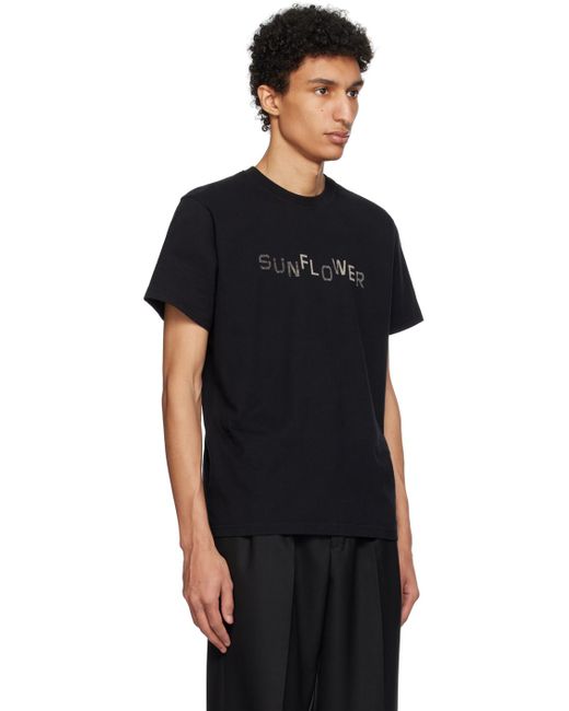 T-shirt surteint noir sunflower pour homme en coloris Black