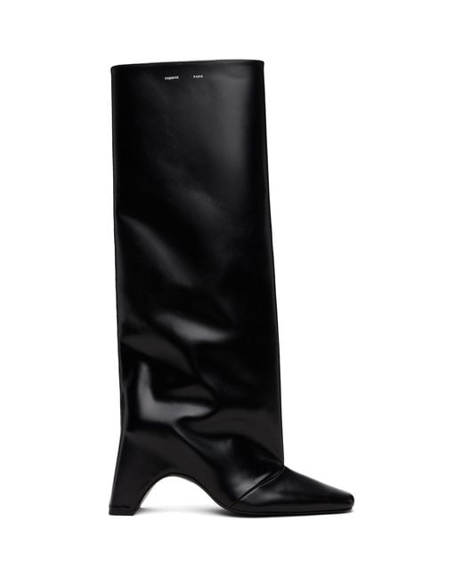 Coperni Black Bridge Tall Boots