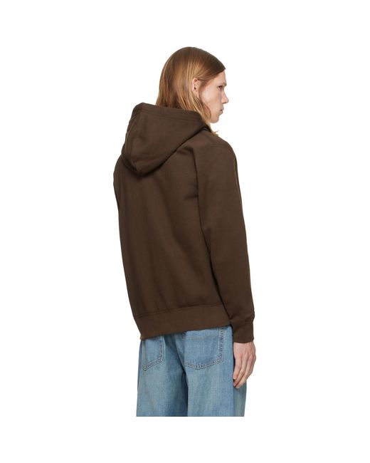 Polo Ralph Lauren Brown Fleece Full-Zip Hoodie for men