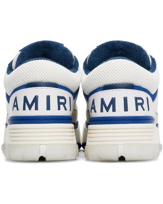 メンズ Amiri ホワイト&ネイビー Ma-1 スニーカー ブラック | Lyst