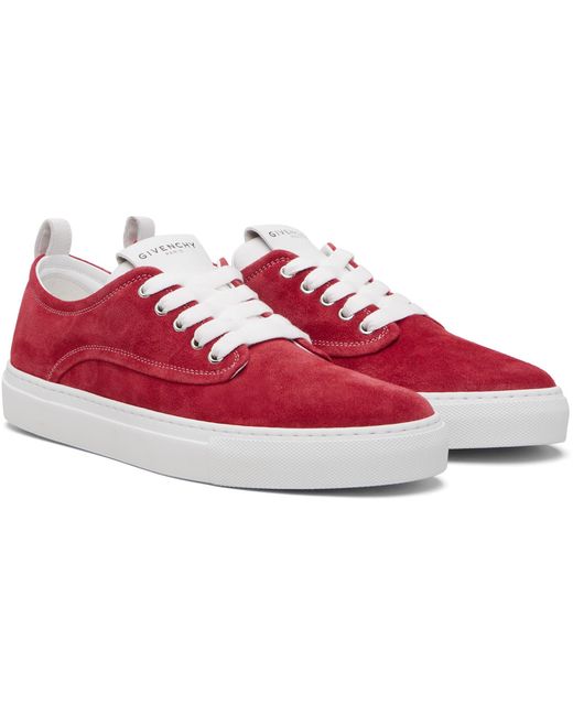 Givenchy Red New City Sneakers for men