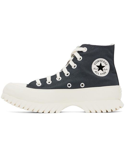 Converse Black Gray Chuck Taylor All Star lugged 2.0 Sneakers