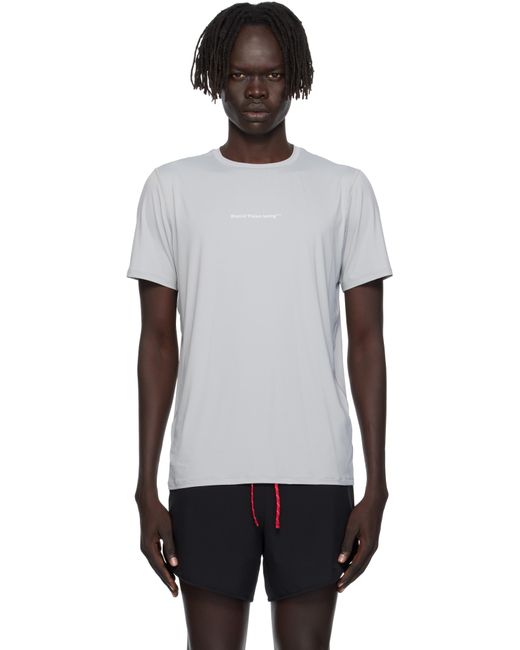 District Vision Black Ultralight Aloe Short Sleeve T-Shirt for men