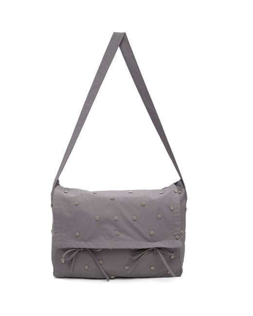 RESCHA Gray Ssense Exclusive Paratela Bag