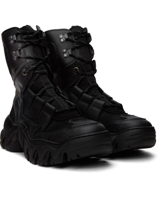 Rombaut Black Boccaccio Ii Riot High Boots for men