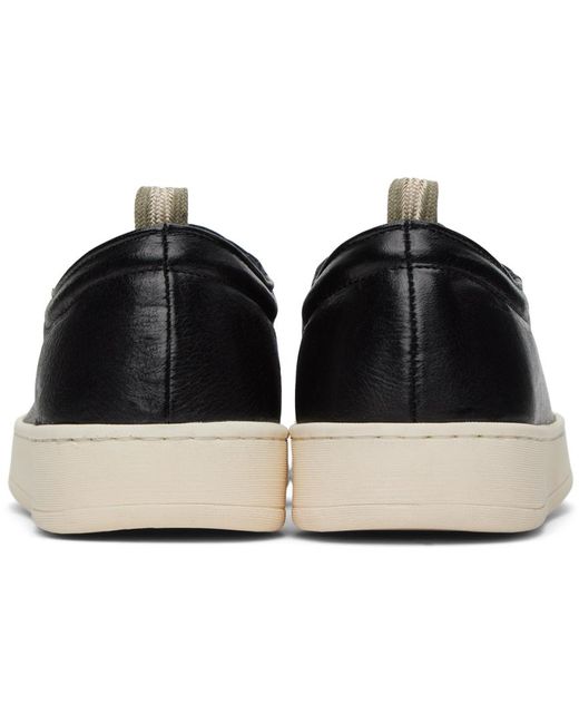 Officine Creative Black Once 002 Sneakers for men