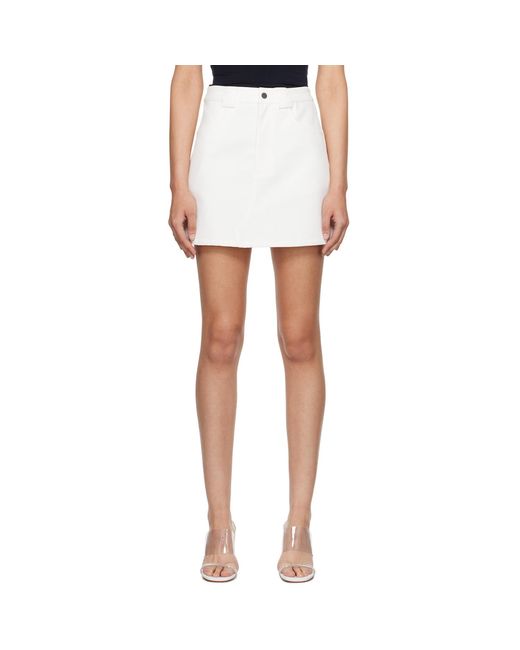 Fax Copy Express Black Pegged Miniskirt