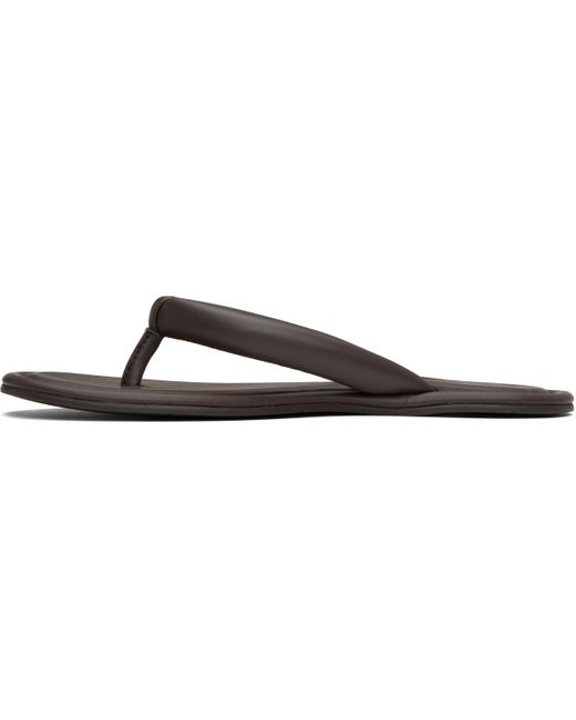 St. Agni Black Sumi Flip-Flops