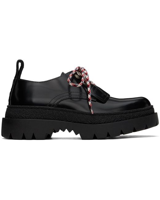 Bottega Veneta Black Highway Lace-up Derbys for men