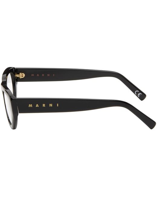 Marni Black Retrosuperfuture Edition Laamu Atoll Glasses for men