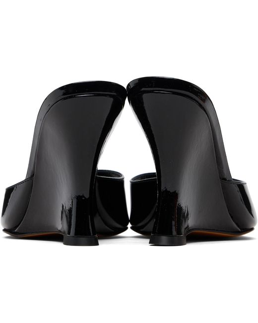 Maryam Nassir Zadeh Black Lido Wedge Heeled Sandals