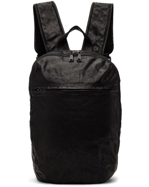Officine Creative Black Recruit 015 Backpack for men