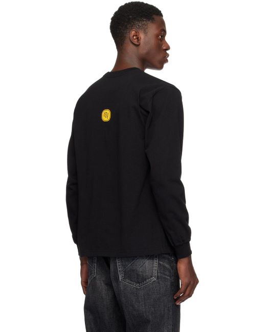 T-shirt à manches longues noir à logos modifiés imprimés Neighborhood pour homme en coloris Black