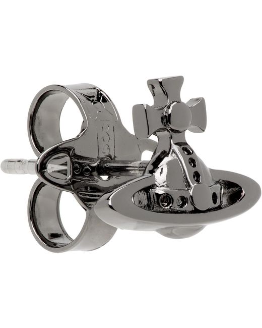 Vivienne Westwood Metallic Lorelei Stud Single Earring for men