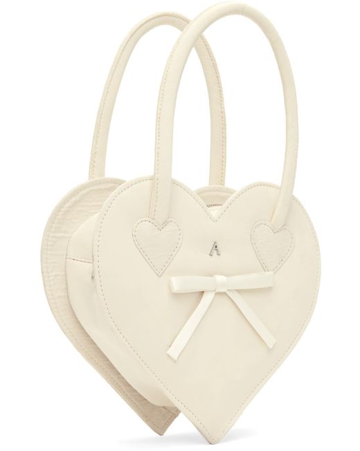 Sac en forme de cœur blanc exclusif à ssense - mariage Ashley Williams en coloris White